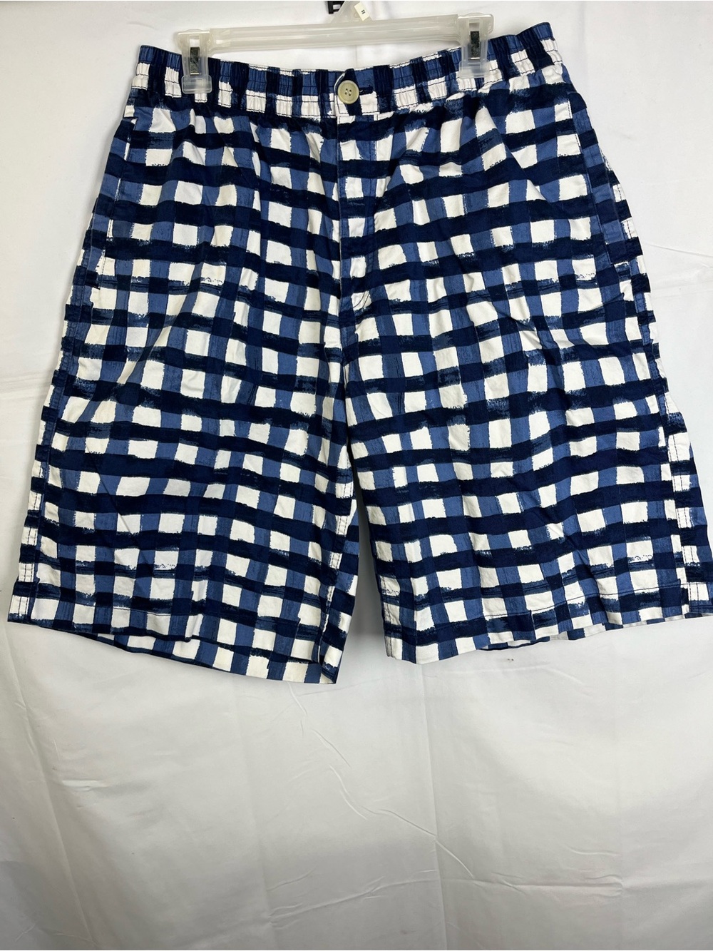 Uniqlo x MARNI Wide Loose Fit Plaid Boxy Shorts Size L